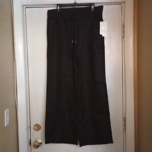 New with Tags Athleta Women's Cabo Linen Wide-Leg Pants, Size 16T (XL, Tall)